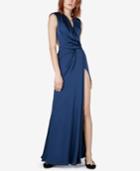 Fame And Partners Hyacinth Open-back Wrap Dress