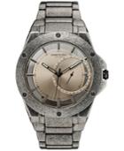 Kenneth Cole New York Men's Antique Finish Stainless Steel Bracelet Watch 46mmx52mm 10030787