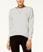 Ultra Flirt Juniors' Embellished Sweatshirt