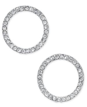 Inc International Concepts Pave Crystal Circle Stud Earrings, Only At Macy's