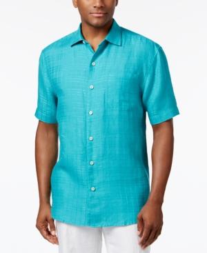 Tommy Bahama Men's Big Bossa Textured Linen Shirt