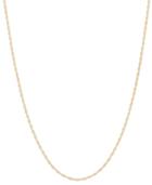 14k Gold Necklace, 18 Light Rope Chain