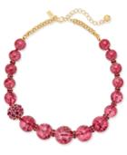 Kate Spade New York Gold-tone Stone Bauble Collar Necklace