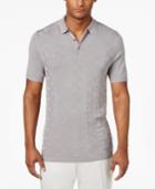 Alfani Men's Chevron Dress Polo, Only At Macy's