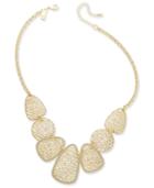 Inc International Concepts Gold-tone Filigree Statement Necklace, Only At Macy's