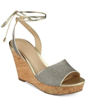 Guess Women's Edinna Wedge Sandals Women's Shoes