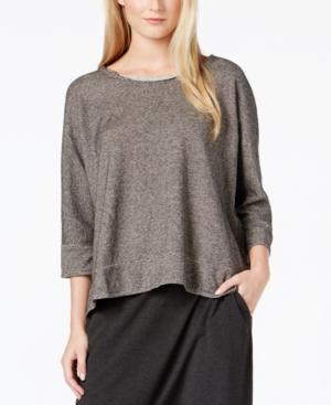 Eileen Fisher Loose-fit Scoop-neck Top