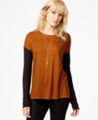 Sanctuary Ribbed Contrast Sweater