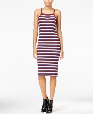 Kensie Striped Bodycon Dress