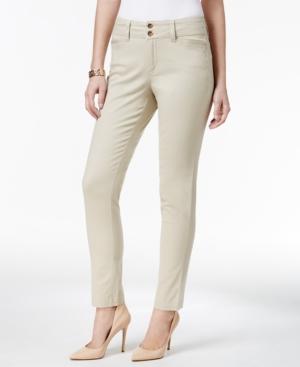 Charter Club Tummy-control Skinny Ankle Pants, Only At Macy's
