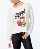 Hybrid Juniors' Squad Cropped Graphic Sweatshirt