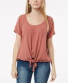 O'neill Juniors' New Wave Tie-front Top