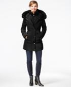 Jones New York Faux-fur-trim Down Coat