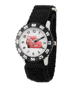 Disney Cars Lightning Mcqueen Boys' Stainless Steel Time Teacher Watch