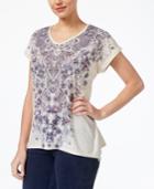 Style & Co Graphic T-shirt In Regular & Petite Sizes, Created For Macy's