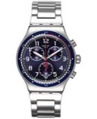 Swatch Women's Swiss Chronograph Swatchour Stainless Steel Bracelet Watch 43mm Yvs426g