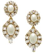 Kate Spade New York 14k Gold-plated Imitation Pearl Statement Earrings