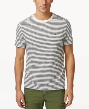 Tommy Hilfiger Marvin Striped Contrast-collar T-shirt