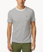 Tommy Hilfiger Marvin Striped Contrast-collar T-shirt