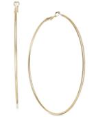 Thalia Sodi Gold-tone Slim Hoop Earrings, Created For Macy's