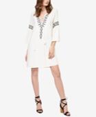 Sanctuary Lucie Lace-up Bell-sleeve Dress