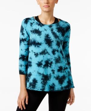 Calvin Klein Performance Gramercy Tie-dyed Top