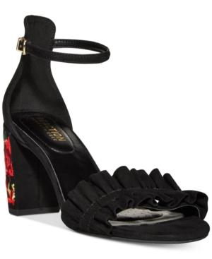 Kenneth Cole Reaction Women's Rise Ruffle Dress Sandals Women's Shoes