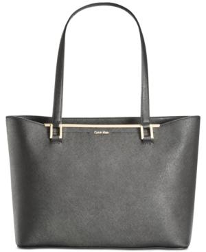 Calvin Klein Cindy Large Bar Tote