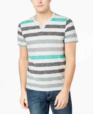 I.n.c. Men's Iron Stripe T-shirt, Created For Macy's