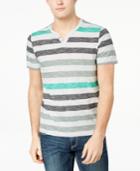 I.n.c. Men's Iron Stripe T-shirt, Created For Macy's