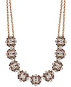 Charter Club Rose Gold-tone Crystal Necklace, Only At Macy's