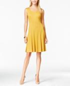 Nine West Seamed A-line Dress