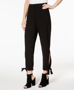 Kensie Vented Ankle-tie Pants