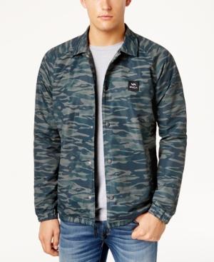 Rvca Men's All The Way Coaches Jacket