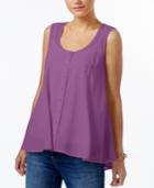 Style & Co Sleeveless Blouse, Only At Macy's