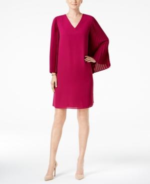 Alfani Accordion-sleeve Dress, Created For Macy's