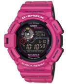 G-shock Men's Digital Mudman Dark Pink Bracelet Watch 53x50mm Gw9300sr-4