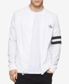 Calvin Klein Jeans Retro Graphic-print Logo Track Jacket