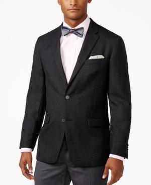 Tommy Hilfiger Men's Classic-fit Dot-pattern Sport Coat