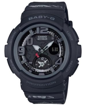 Baby-g Women's Analog-digital Hello Kitty Black Resin Strap Watch 44.3mm - A Limited Edition