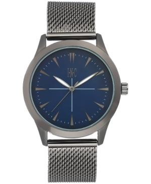 I.n.c. Men's Dark Gunmetal Stainless Steel Mesh Bracelet Watch 43mm, Created For Macy's