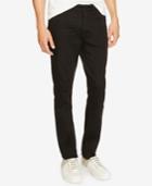 Kenneth Cole New York Men's Douglas Stretch Black Wash Skinny Jeans