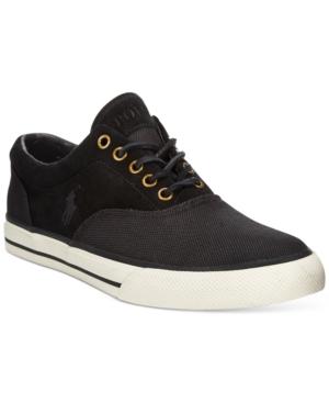 Polo Ralph Lauren Vaughn Saddle Suede Sneakers Men's Shoes