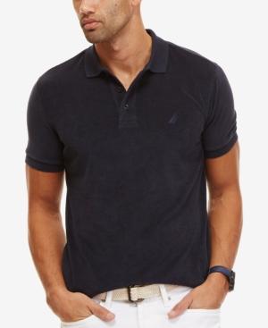 Nautica Men's Slim Fit Terry Polo