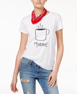 Chrldr Mornin' Graphic Cotton T-shirt