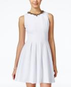 Xoxo Juniors' Sleeveless Embellished A-line Dress
