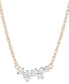 Elsie May Diamond Random Cluster Collar Necklace (1/8 Ct. T.w.) In 14k Gold, 15 + 1 Extender