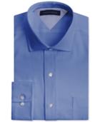 Tommy Hilfiger Easy Care Empire Blue Solid Dress Shirt
