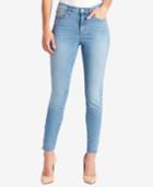 William Rast Juniors' Sculpted Snap High-rise Skinny Jeans