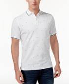 Club Room Men's Classic Fit Anchor Dot Polo, Only At Macy's